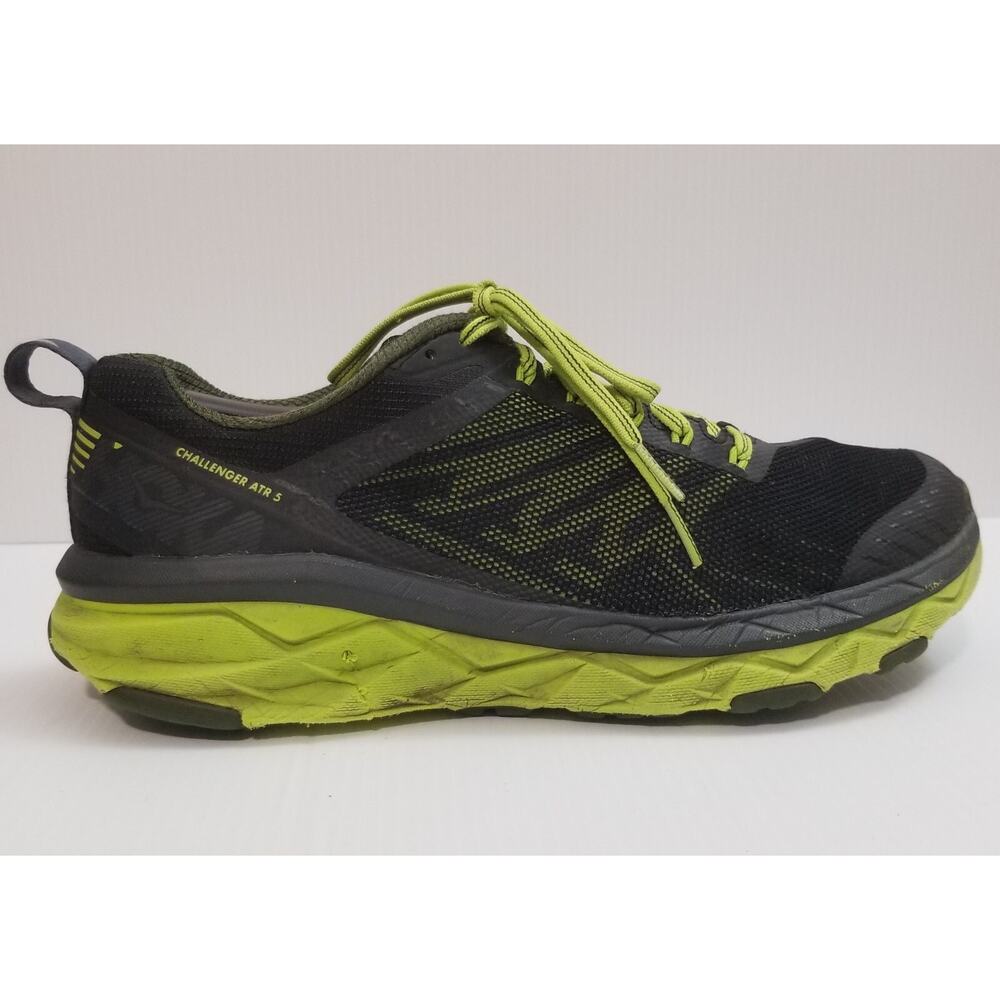 Hoka One One Mens Challenger ATR 5 1104093 EBLC Black Running Shoes Sneaker Sz 9